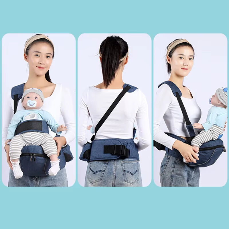 Baby Carrier Hipseat 2-24 Months Baby Sling Breathable Waist Stool Walkers Hold Waist Belt Kangaroo Belt Kids Infant Hip Seat